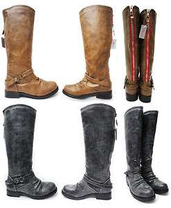   TAN KNEE HIGH BOOTS RIDING RIDER BOOTS UK SIZE 3 4 5 6 7 8 9  