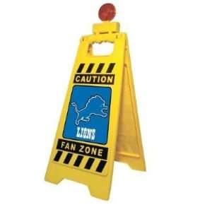  Detroit Lions 29 inch Caution Blinking Fan Zone Floor 
