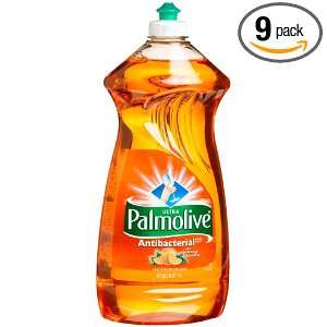 Palmolive Ultra Dish Liquid, Antibacterial Orange, 38 Ounce Bottles 