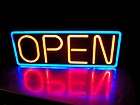 used neon open signs  