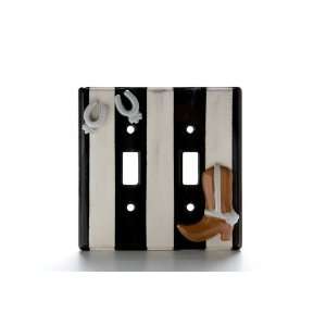  Cowboy Boot Switchplate or Outlet Cover