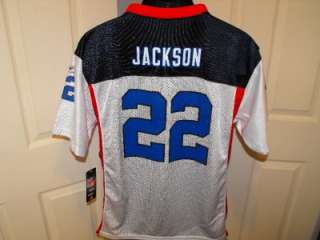   FRED JACKSON #22 Buffalo BILLS YOUTH SMALL S size 8 Jersey 4FX  