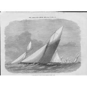  Cutter Match Royal London Yacht Club 1872