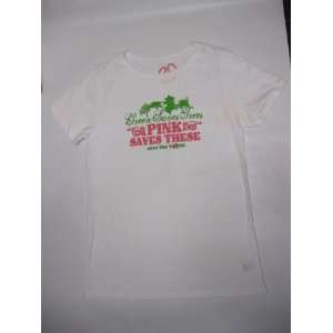   Saves Trees Pink Saves These Womens T Shirt Size XL: Everything Else