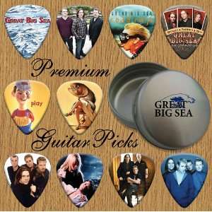  Great Big Sea 10 Premium Guitar Picks In Tin (0) Musical 