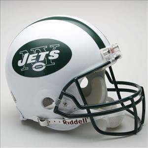 NEW YORK JETS NFL Football Helmet FREE CUSTOM FACEMASK!  