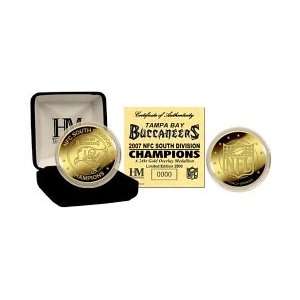  Tampa Bay Buccaneers NFC South Division Champions 24KT 