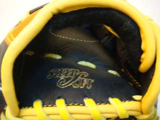 Mizuno Elpmis 13 Softball Glove Black Yellow LHT MVP  