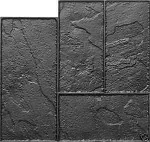 MagnumCrete Large Ashlar Slate Concrete Stamp Kit   NEW  