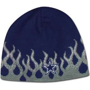  Dallas Cowboys Flame Knit Hat