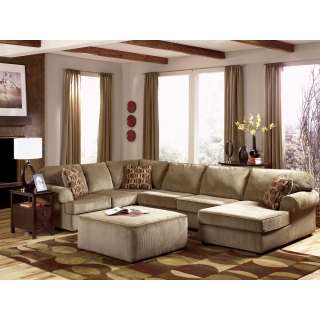 Ashley Vista Sectional With Right Corner Chaise Cappucino 68405 17 34 
