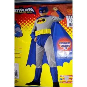  Boys Batman Costume   The Brave and the Bold   Small: Toys 