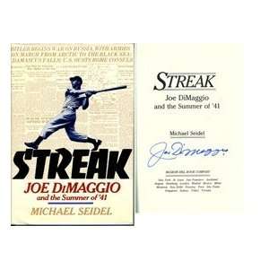   Joe DiMaggio Autographed/Hand Signed Streak Book: Sports & Outdoors