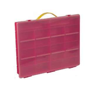  Romanoff Toy Car Case, Red Base with Clear Lid