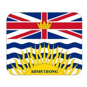  Canadian Province   British Columbia, Armstrong Mouse Pad 
