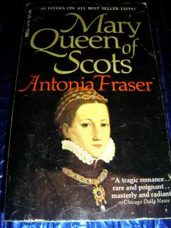 MARY QUEEN OF SCOTS ~ BY ANTONIA FRASER ~ 1972 PB BOOK  