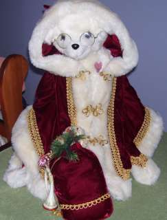 Beautiful Father Christmas Tilly Teddy Bear w Tags 1988  