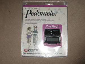 Vintage Pro Tach Electronic Pedometer Item # 25140 NEW  