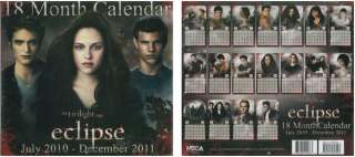 Eclipse   Twilight   2011 Wall Calendar * Full Size 