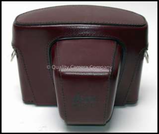 Leica R3/SL/SL2 Ever Ready Burgundy Leather Case #14506  