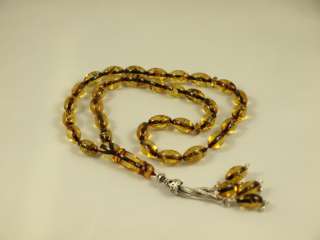 Baltic Amber Prayer Bead, Rosary, Tesbih  