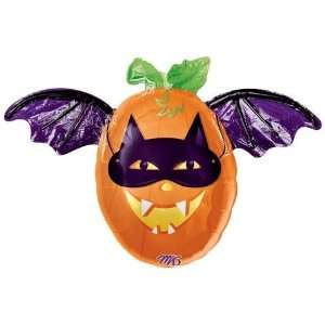  Halloween Balloons   Bat Pumpkin Super Shape: Toys & Games