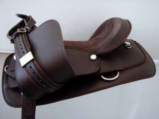 Padded brown synthetic seat for the riders comfort Full QH Bars 7 