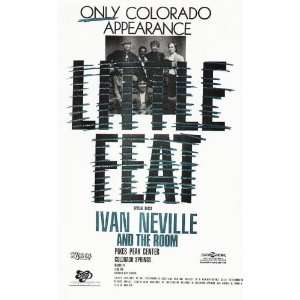  Little Feat Colorado Original Concert Poster 1994