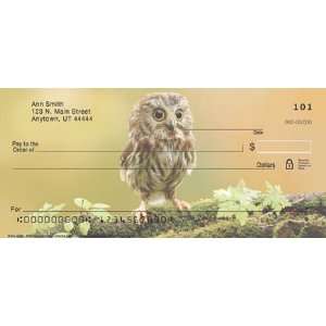  Baby Owls Personal Checks