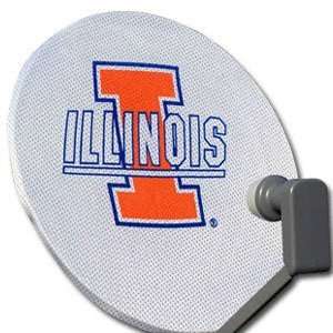    Illinois Fighting Illini Satellite Dish Cover: Sports & Outdoors