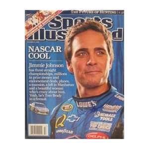 : Jimmie Johnson autographed Sports Illustrated Magazine (Auto Racing 