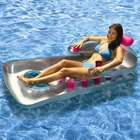 Poolmaster French Style Pool Float   Color Black