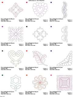 QUILTING LINES V.2   LD MACHINE EMBROIDERY DESIGNS  