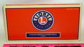 Lionel New 6 65530 O gauge remote control track  