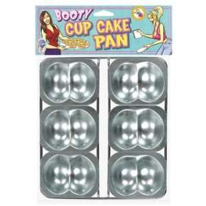  Booty Cup Cake Pan   Pack of 6: Health & Personal Care