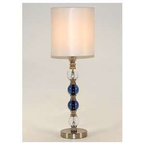   Lighting BO 950 Pagoda Glass Table Lamp, Robin Eggs: Home Improvement