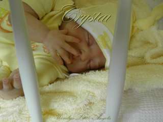Reborn Preemie Baby Girl from the NEW Jody sculpt by Linda Murray of 