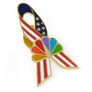  NBC Ribbon Pin 