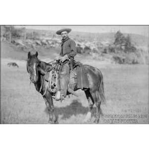 American Cowboy, c.1888   24x36 Poster