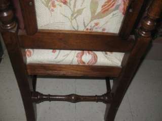   Allen Royal Charter Oak High Back Upholstered Side Chairs 6011  