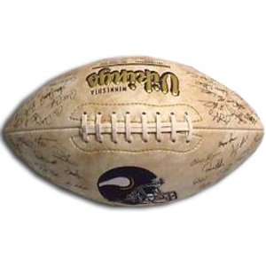 Minnesota Vikings Replica Autograph Foto Football:  Sports 