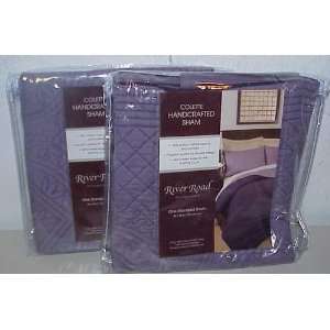  River Road Colette PURPLE Handcrafted Sham
