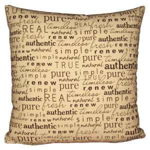  16 Inch Authentic Character Decorative Pillow Cover: Home 