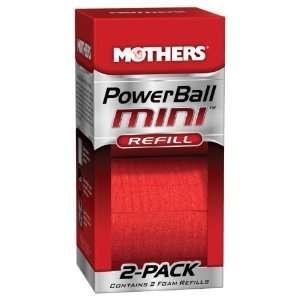  Mothers 5145 Powerball Mini Refill (2 each), pack of 6 