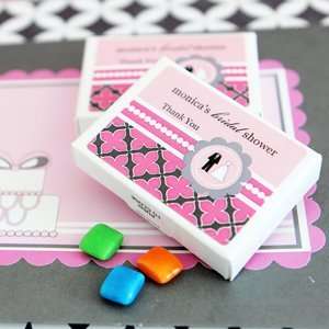  Personalized Gum Boxes   Wedding Shower 24 Set Health 