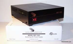 SAMLEX SEC 1223 13.8 vdc 25 amp DC power supply NEW  