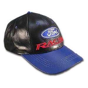  Ford Racing Team Leather Cap: Sports & Outdoors