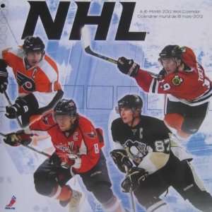  NHL Superstars 2012 Wall Calendar