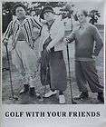 The 3 Three Stooges 22x26 Golf With Friends Poster 1990