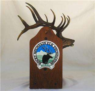 Boone Crockett #3 Rocky Mountain Elk Foundation Dennis Jones Bronze 